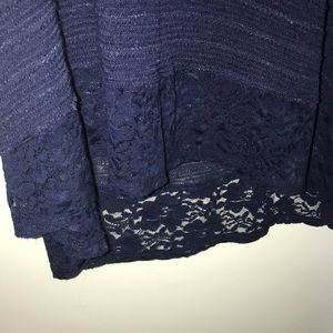 Navy long sleeve shirt from target